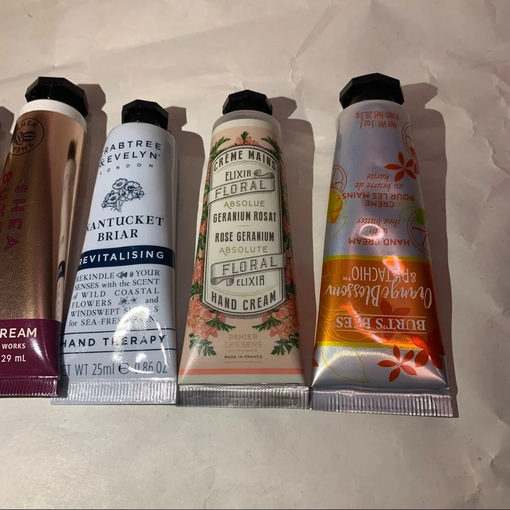 7 pieces hand cream lot